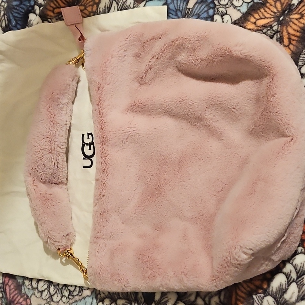 UGG Baby Pink Duffy Bag
